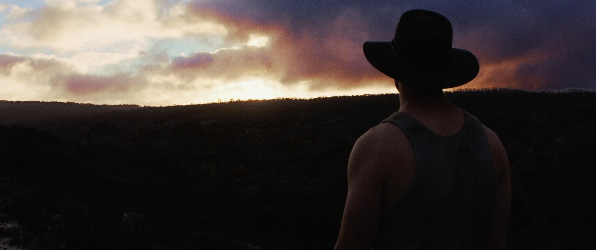 Buzz (Gareth Rickards) watches the sun rise over the mountainous Mamuya Valley.